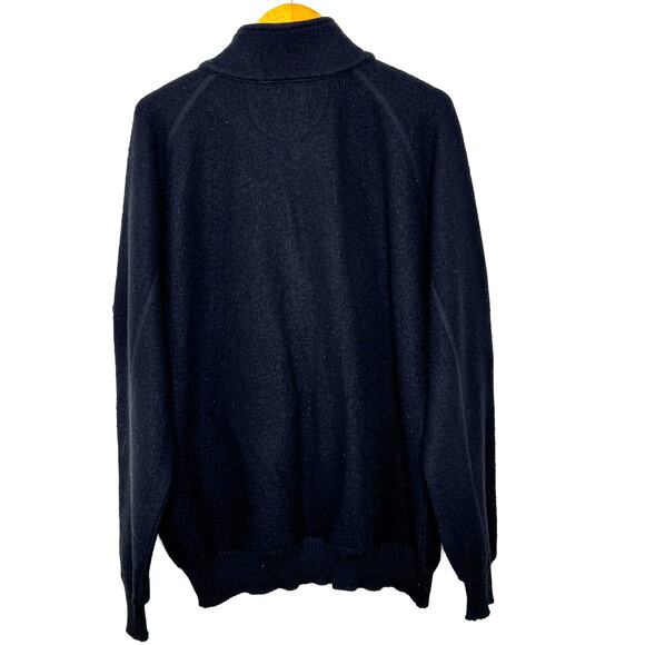 Vermont Country Store boiled wool bomber sweater/jacket - Picture 2 of 10